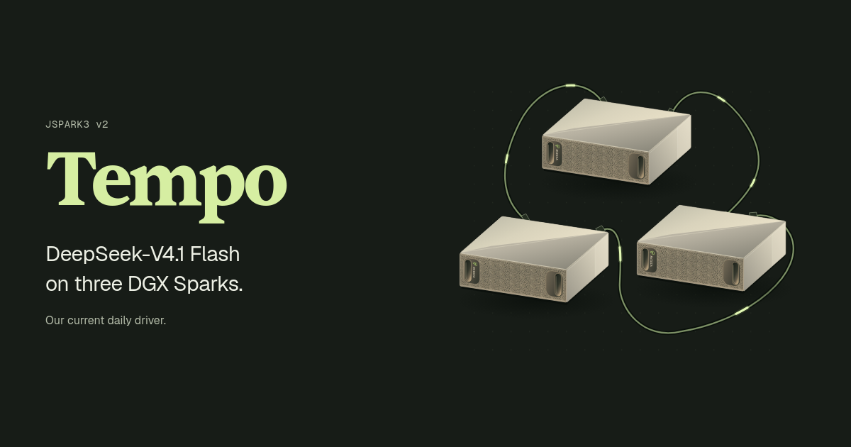 JSPARK3 v2 — Recipe, results and credits